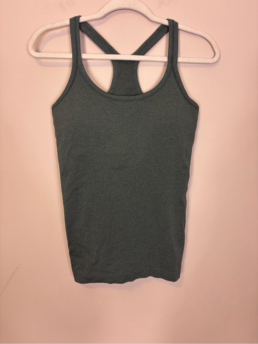 lululemon athletica Ribbed Racerback Tank in Deep Green 8